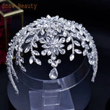 Crystal Bridal Head Chain Tiara Wedding Party Accessory
