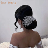Rhinestone Wedding Headpiece Bridal Jewelry Bride Headwear Hair Accessory