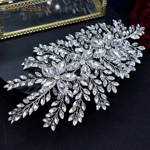 Rhinestone Wedding Headpiece Bridal Jewelry Bride Headwear Hair Accessory