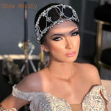 Rhinestone Bridal Headpiece Crown Wedding Hair Accessory for Women
