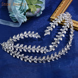 Wedding Hair Band Bridal Headdress for Loose Hair Piece