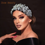 DZ068 Rhinestone Bride Headband Wedding Hair Ornament