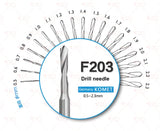 DZQ6PCS F203 Drill Bit Set for Small Hole Drilling