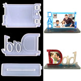Dad Letter Photo Frame Silicone Mold for Resin DIY Epoxy Resin Handicraft