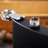 Dad To Daughter Hip Flask Alcohol Bottle Funnel Whiskey Vodka Stainless Steel