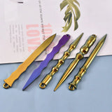 Dagger Defense Sword Crystal Pendant Keychain Silicone Mold
