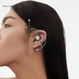 Dagger-Ear Cuff Cyberpunk-Ear Climber Earrings