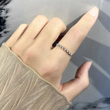 Daifuni 925 Sterling Silver Anti Beads Rings For Stress Women Men Anxiety