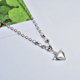 Daifuni 925 Silver Beach Anklet Bracelet Women Fox Pendant