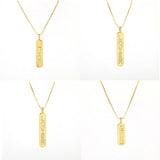 Love Pendant Necklace Women Lucky Zircon Copper Necklace
