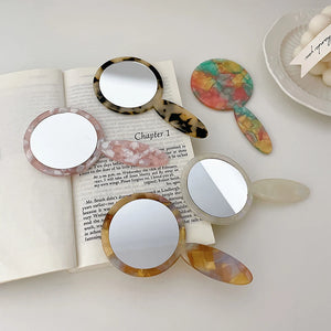 Portable Acetic Acid Makeup Mirror for Women