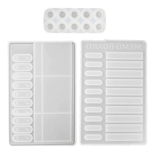 Silicone Notepad Mold for Epoxy Resin Casting