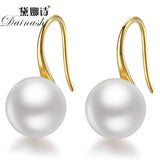 8-9mm Freshwater Pearl Earrings 925 Sterling Silver Studs