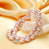 925 Sterling Silver Pearl Necklace, Freshwater Pearl, 45cm Length