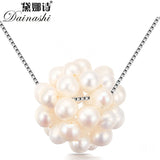 Freshwater Mini Potato Pearl Pendant Necklace for Women