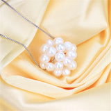 Freshwater Mini Potato Pearl Pendant Necklace for Women