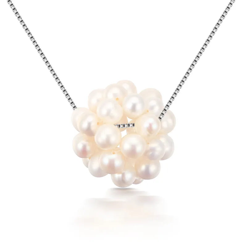 Freshwater Mini Potato Pearl Pendant Necklace for Women