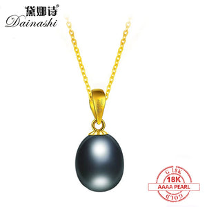 18K Jewelry Necklace&Pendant, Freshwater Pearl Women Pendant