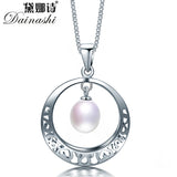 925 Sterling Silver Necklace Freshwater Pearl Pendant
