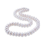 Freshwater Pearl Necklace Sterling Silver Jewelry Women Birthday Gift