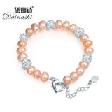 Freshwater Pearl Bracelets for Women in White/Pink/Purple/Mixed Colors
