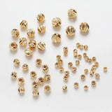Brass Spacer Bead for Jewelry Making DIY 14k Plated
