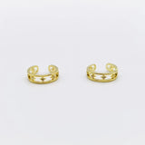 Clip Earring Micro Inlaid Zircon Shinning Jewelry