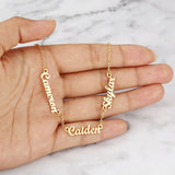Personalized Family Name Necklace for Grandmother Gift