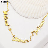 Personalized Family Name Necklace for Grandmother Gift