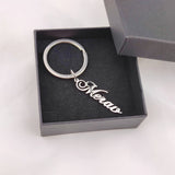 Personalized First Name Charm Key Chain - Family Christmas Gift