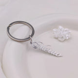 Personalized First Name Charm Key Chain - Family Christmas Gift