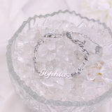 Dainty Name Bracelet Stainless Steel Chain Personalized Bracelet