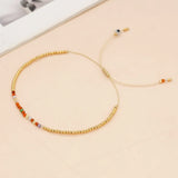 Rainbow Crystal Friendship Bracelet for Women Girls