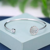 Dainty Female Zircon Stone Bracelet Tree Of Life Adjustable Bracelets For Women