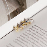925 Silver Evil Eye Small Hoops Earrings Women Girl Gift