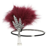 Feather Tassel Hair Hoop Party Headpiece