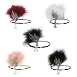 Feather Tassel Hair Hoop Party Headpiece