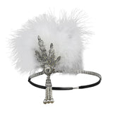 Feather Tassel Hair Hoop Party Headpiece