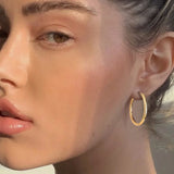 Dainty Hoop Earrings, Stainless Steel, 11mm, 20mm, 25mm