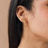 Dainty Hoop Earrings, Stainless Steel, 11mm, 20mm, 25mm