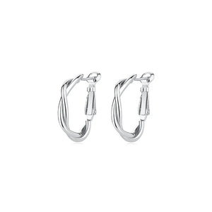 Dainty Hoop Earrings 925 Sterling Silver Womens Party Boho Jewellery