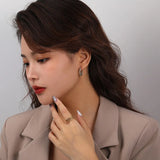 Dainty Hoop Earrings 925 Sterling Silver Womens Party Boho Jewellery