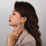 Dainty Hoop Earrings 925 Sterling Silver Womens Party Boho Jewellery