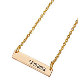 Dainty Mama Bar Necklace - Mothers Day Gift
