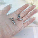 Personalized Letter Cufflinks Initial Twins Stainless Steel Jewelry