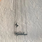 Dainty Butterfly Necklace Personalized Stainless Steel Jewelry