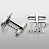 Personalized Initial Letter Charm Cufflinks for Women