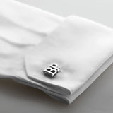 Personalized Initial Letter Charm Cufflinks for Women