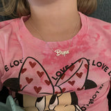 Personalized Cartoon Nameplate Necklace for Kids