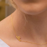 Dainty Script Name Necklace,Custom Name Necklace,Personalized Name Necklace